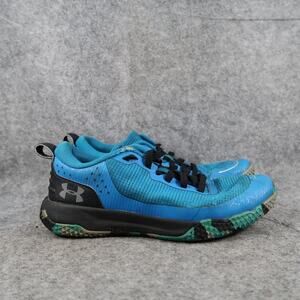 Under Armour Shoes Kids 5 Athletic Trainer Blue Black Sport Level X Casual Youth